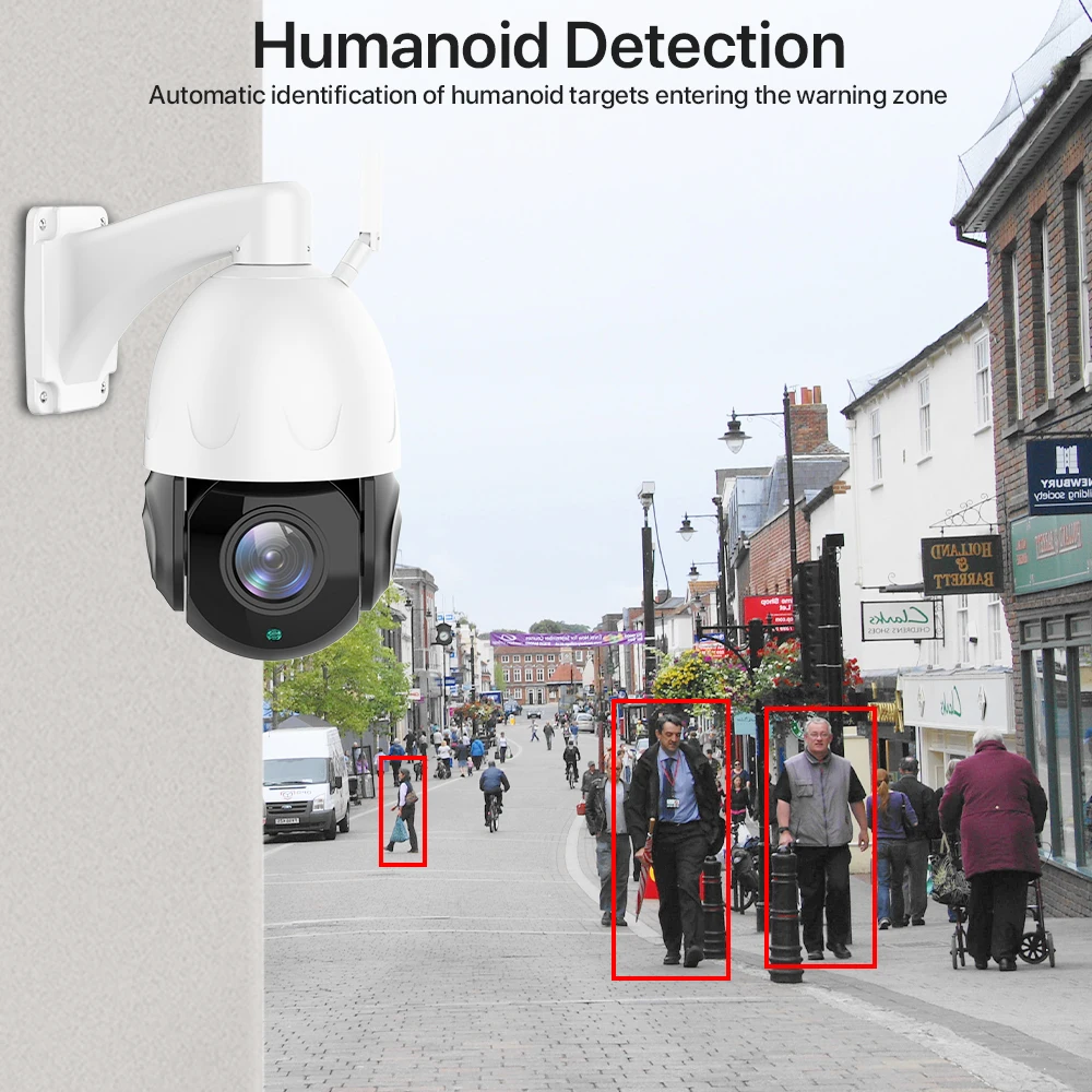 IP-Камера уличная 4G 5 МП 30-кратный зум Wi-Fi