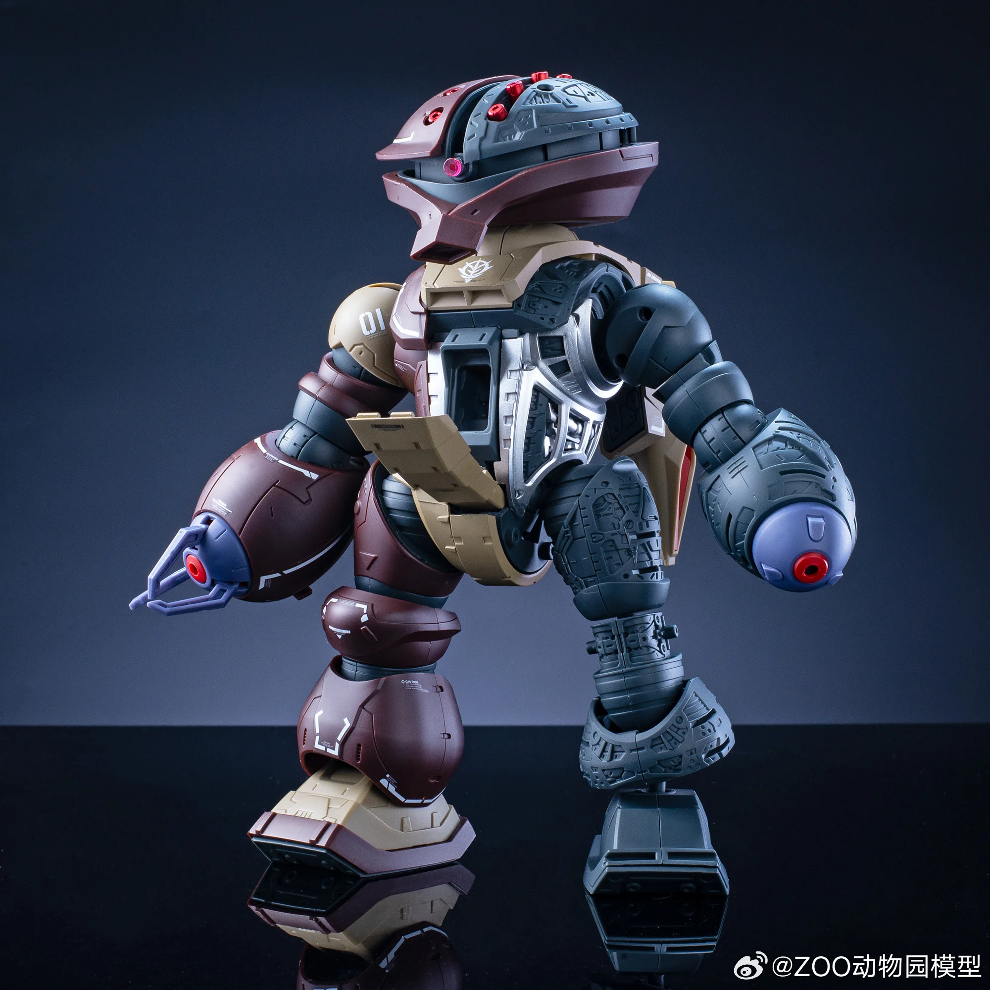 Фото Модель ZOE, нестандартная масштабная модель MSM-04 Acguy Thunderbolt Ver. Коллекционная пластиковая модель-конструктор «Амфибийный мобильный костюм» для фанатов аниме №2