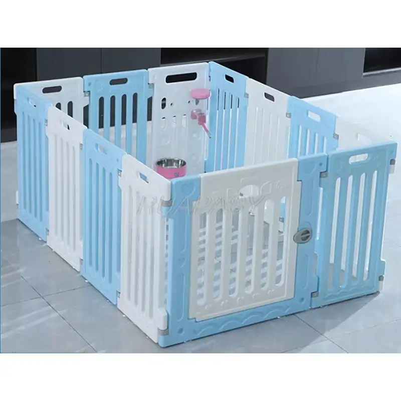 

Dog Cat Playpen with Door Rabbit Guinea Pig Cages Dog Fence Cat House Cage Indoor & Outdoor Portable Yard Fence Crate Kitten
