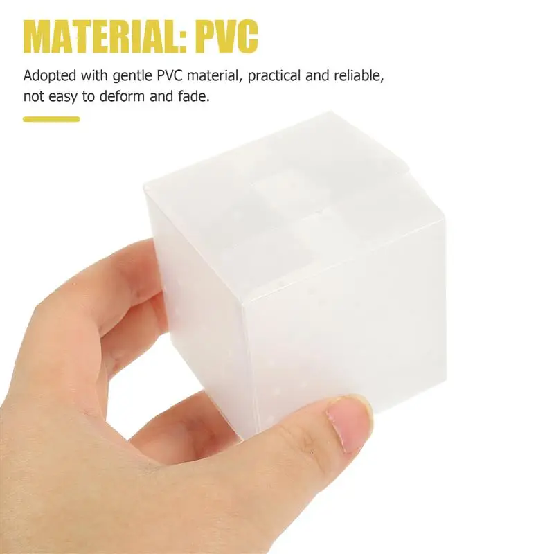 Коробки конфеты свадебные прозрачные подарочные коробки для вечеринок кубики