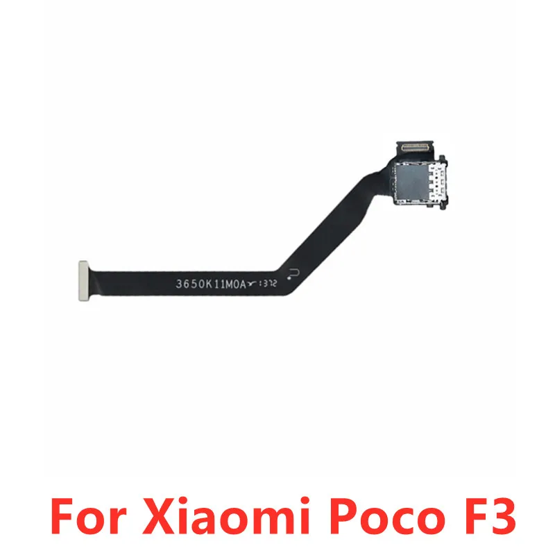 

Repair Parts Sim Card Reader Connector Flex Cable LCD Screen Connect Mainboard Extended Flex Cable For Xiaomi Mi Poco F3 K40 Pro