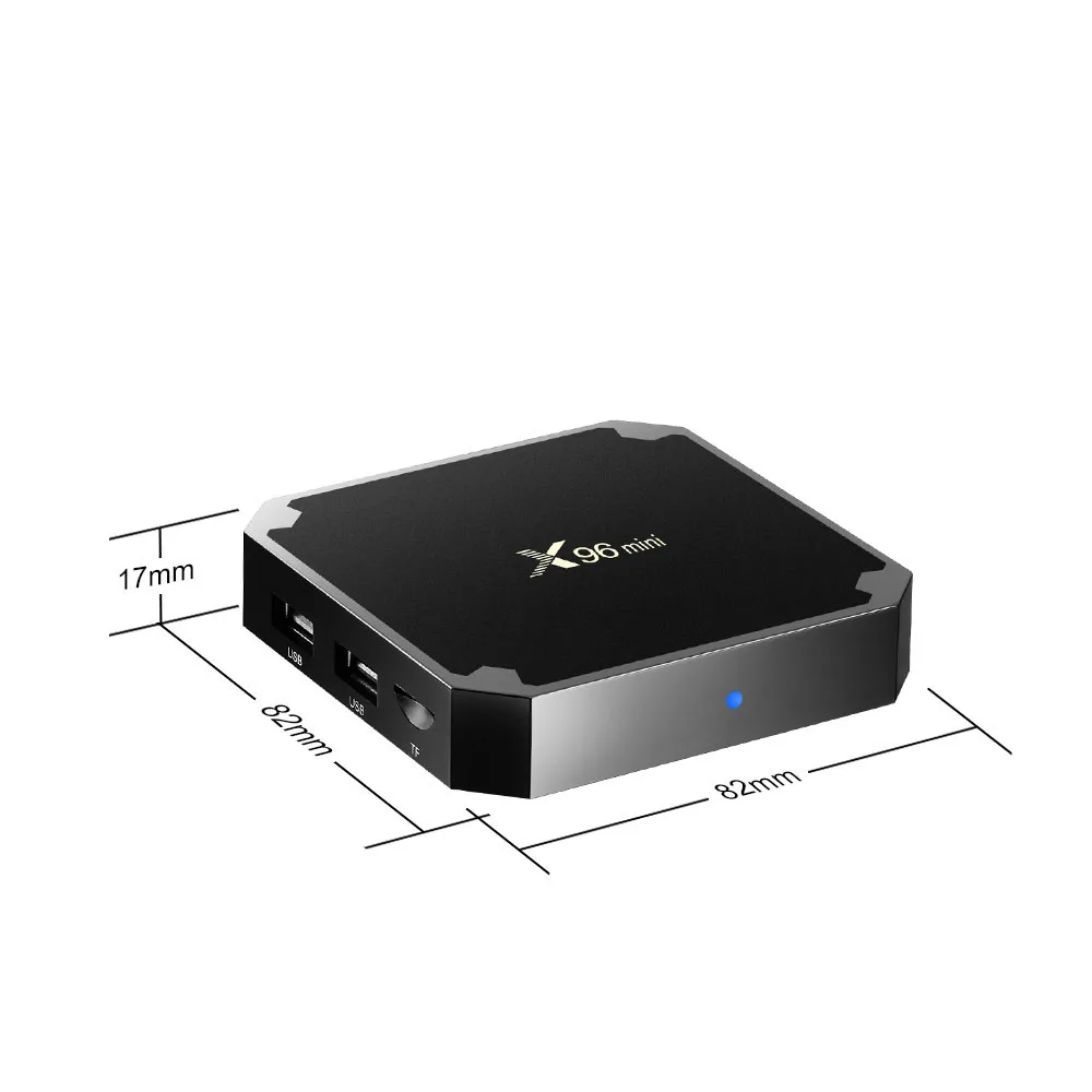 ТВ-приставка X96 mini Smart Android 9.0 Amlogic S905W 2 Гб 16 X96mini телеприставка 4 ГГц Wi-Fi HD 4K