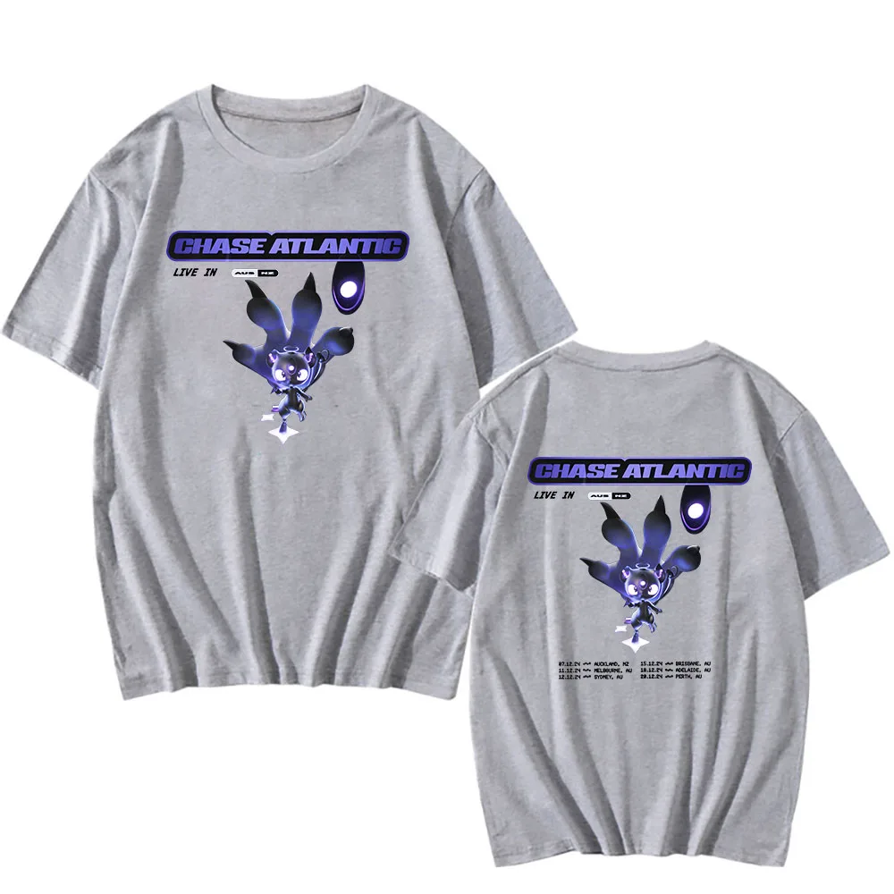 Футболка Band Chase Atlantic хлопковая летняя футболка высокого качества повседневные