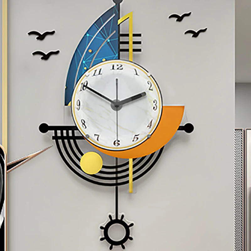 

Sticker System Wall Clock Elegant Needles Numbers Desk Pendulum Clock Hands Digital Relogios De Parede Kitchen Decoraction