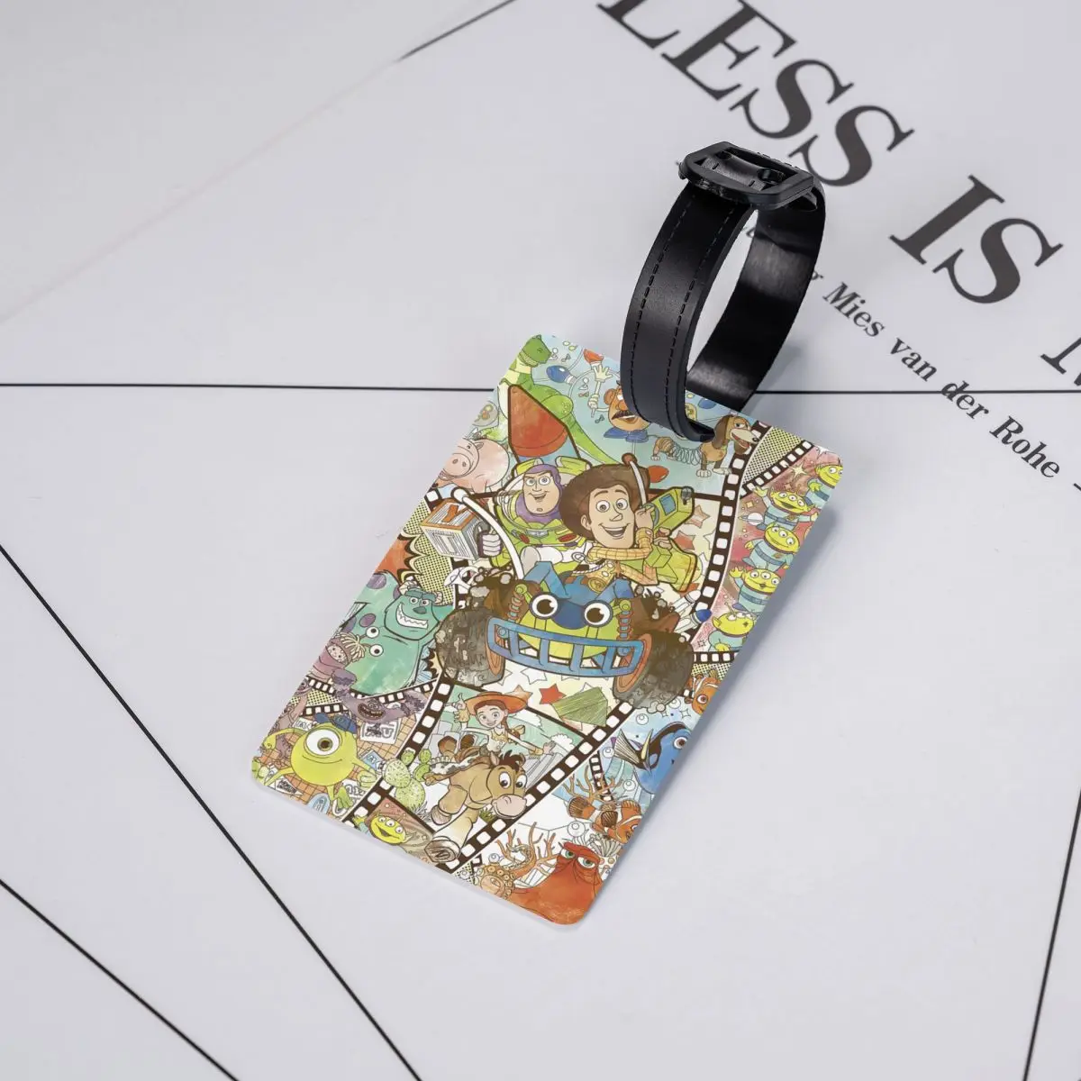 Индивидуальный коллаж История игрушек багажные бирки для чемоданов Личная