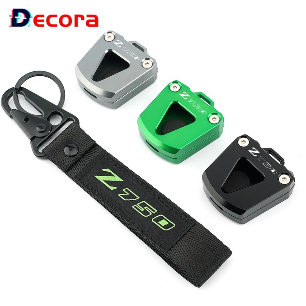 

For KAWASAKI Z750 Z 750 Modified Moto Bike Key Cover Shell Case Protection & Keyring Keychain Key Chain Motorcycle Accessories
