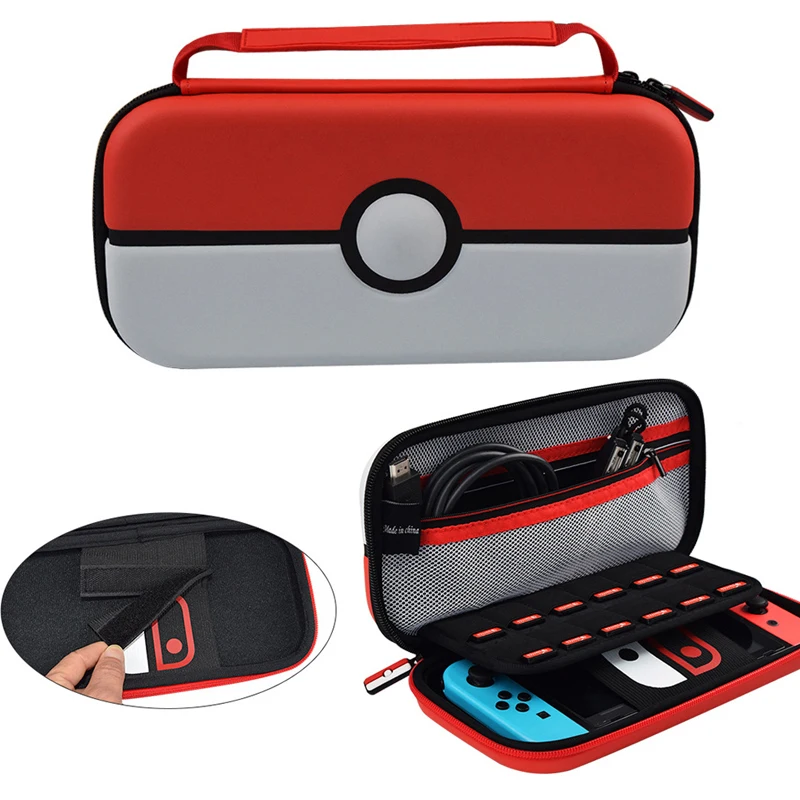 

For Nintend switch Bag Case Soft Pokemon Portable Travel Carrying Classy For Nintendo Switch OLED Console Accessories NS Case