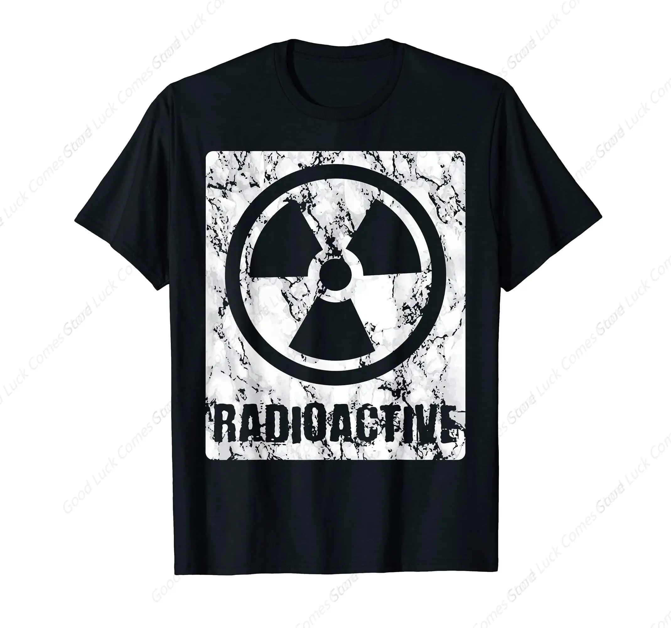 Футболка мужская стрейчевая с круглым вырезом Повседневная рубашка в уличном