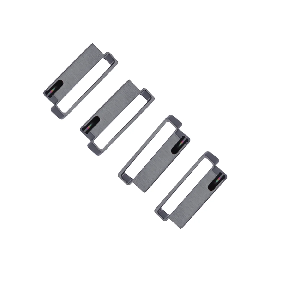 

4 Pcs Watch Connector Loops Watch Lugs Stainless Steel Watch Watch Keeper Metall Smartwatches Replace Screwdriver