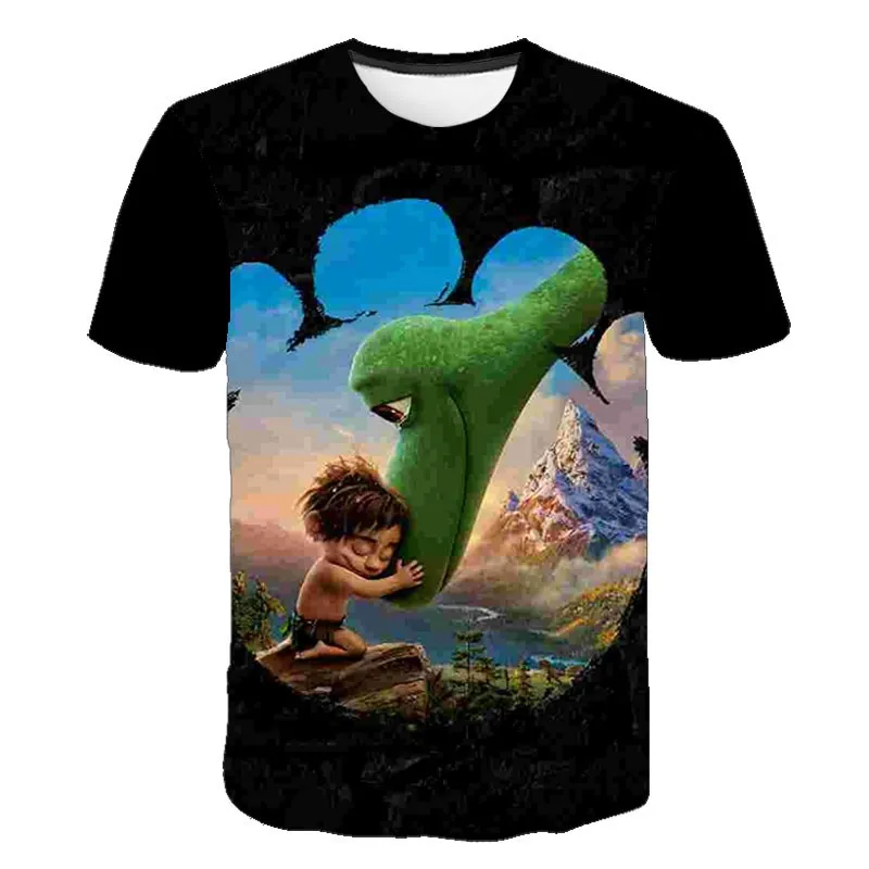 

Disney The Good Dinosaur 3D Kids T-Shirt Print Girls Funny Clothes Boys Children Tops Kids Clothes Baby Tshirts Kids Clothing