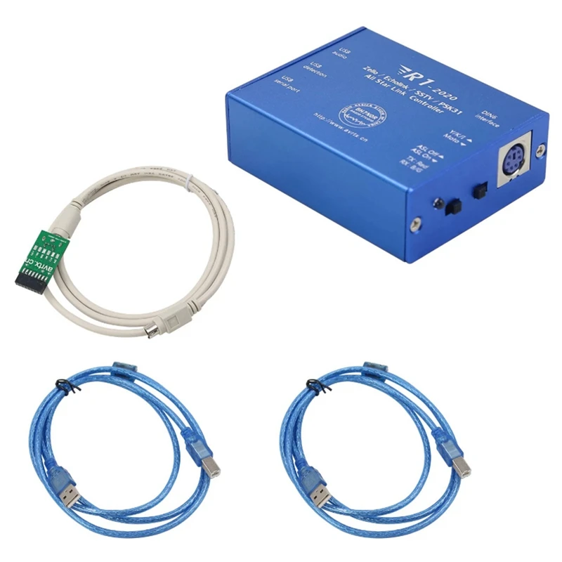 

For Echolink & Zello YY Voice Interface Board Controller Radio-Network USB Sound Card Version R1 Controller