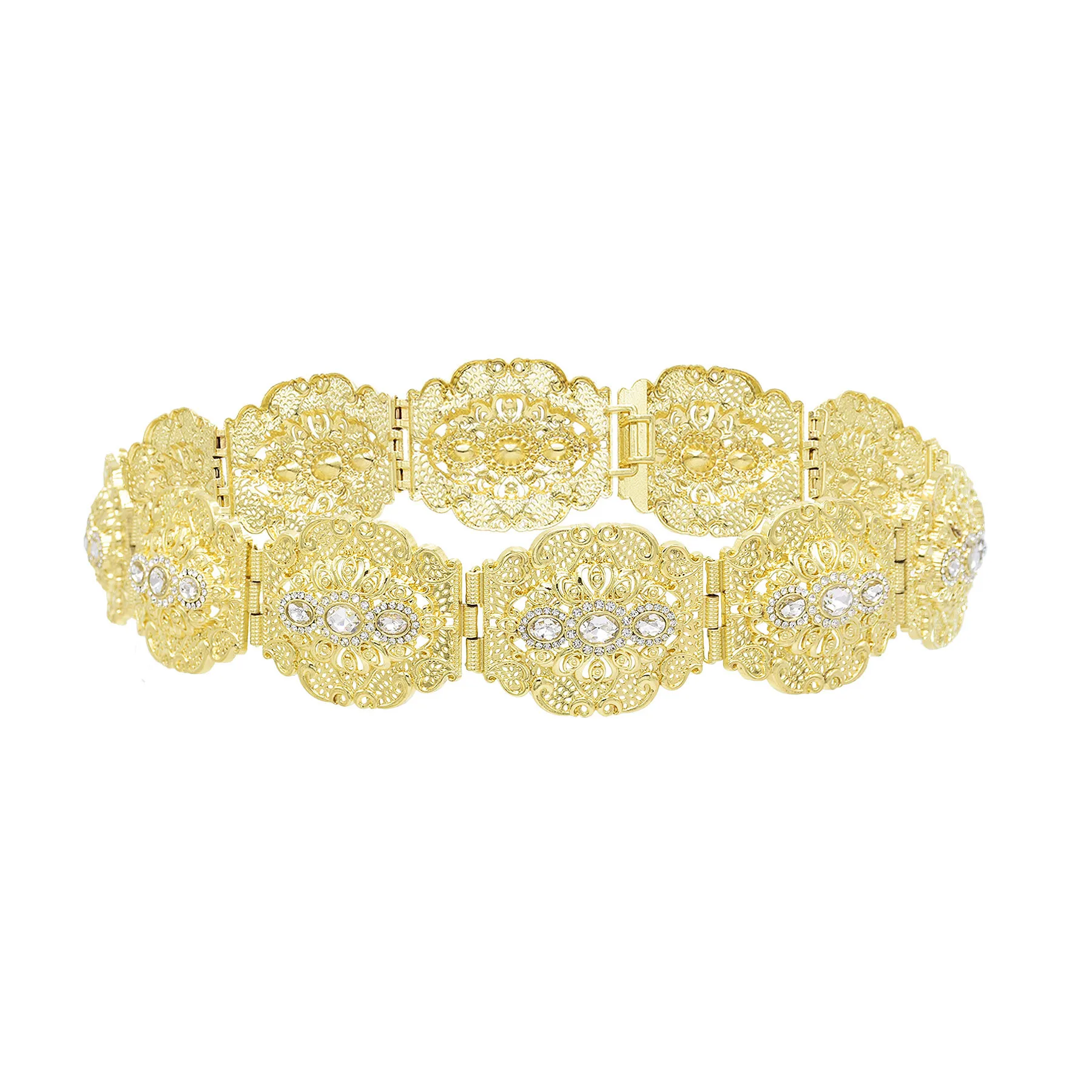 Женская Металлическая Цепочка В Богемном Стиле Золотого Цвета С Индейскими