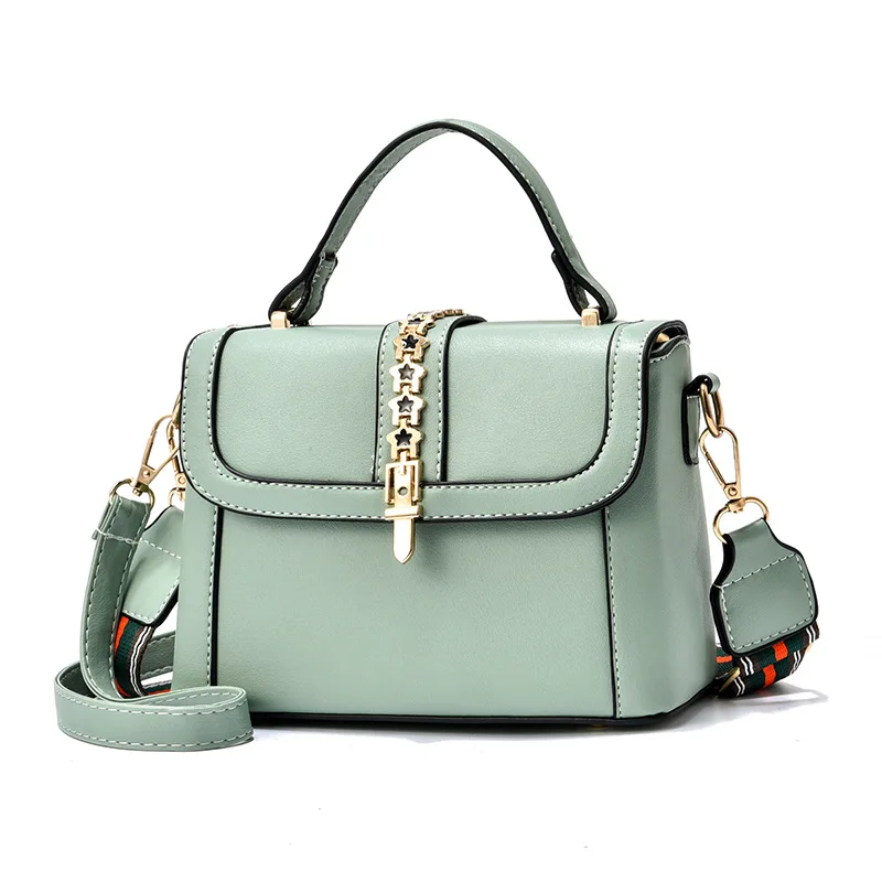 

Маленькая женская сумка, новинка 2021, трендовая женская сумка в Корейском стиле, маленькая свежая Студенческая модная маленькая сумка-мессе...