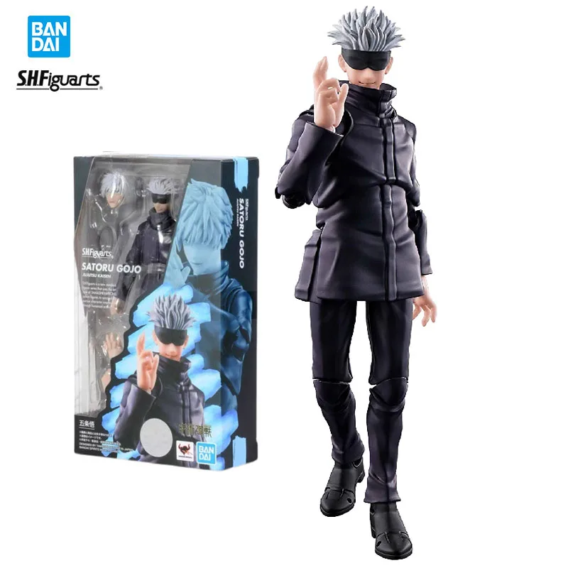 

Bandai Original SHF Jujutsu Kaisen Anime Figure Gojo Satoru S.H.Figuarts Action Figurine Model Collection Doll Toys Gift Kids