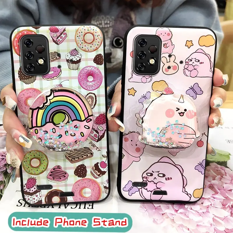 tpu cover phone case for umidigi bison x10 pro cute drift sand waterproof cartoon shockproof free global shipping