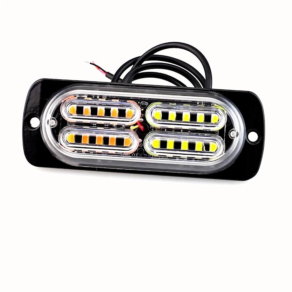 20 светодиодов стробоскопическая боковая сигнальная лампа аварийная мигающая