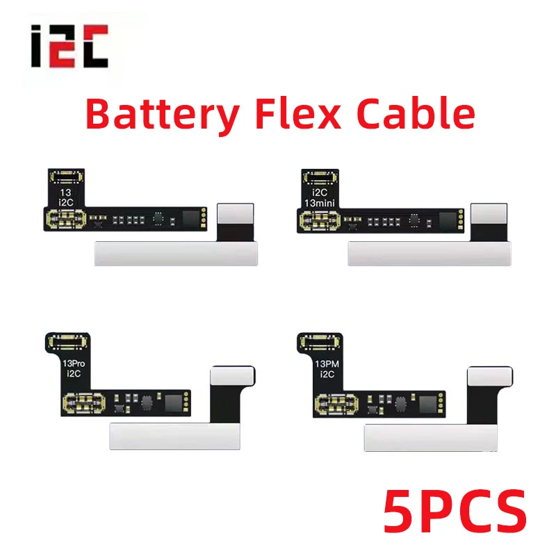 

5 шт. I2C Оригинальная Замена батарейки гибкий кабель для iPhone 11 12 13 Pro Max