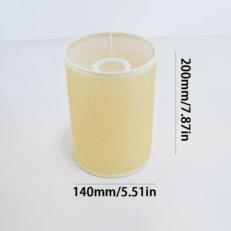 Новая Скандинавская тканевая лампа-Тень для стены настольные лампы крышка