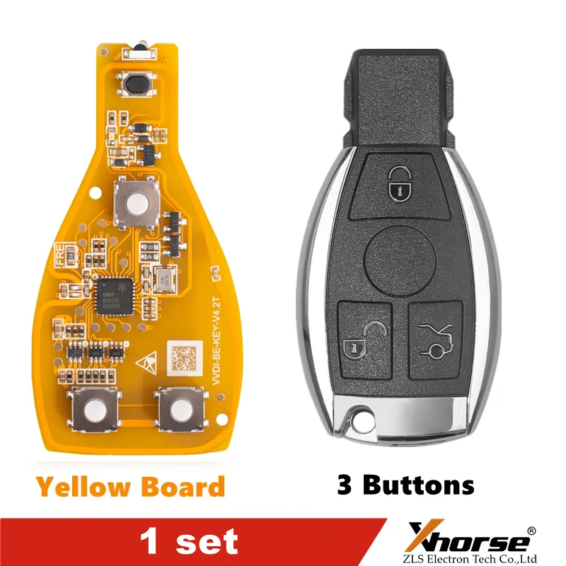 

XHORSE VVDI BE Key Pro 315/433 МГц для универсального ключа Benz работает с CGDI MB/AUTEL IM508/IM608 Pro/VVDI MB TOOL/AK500