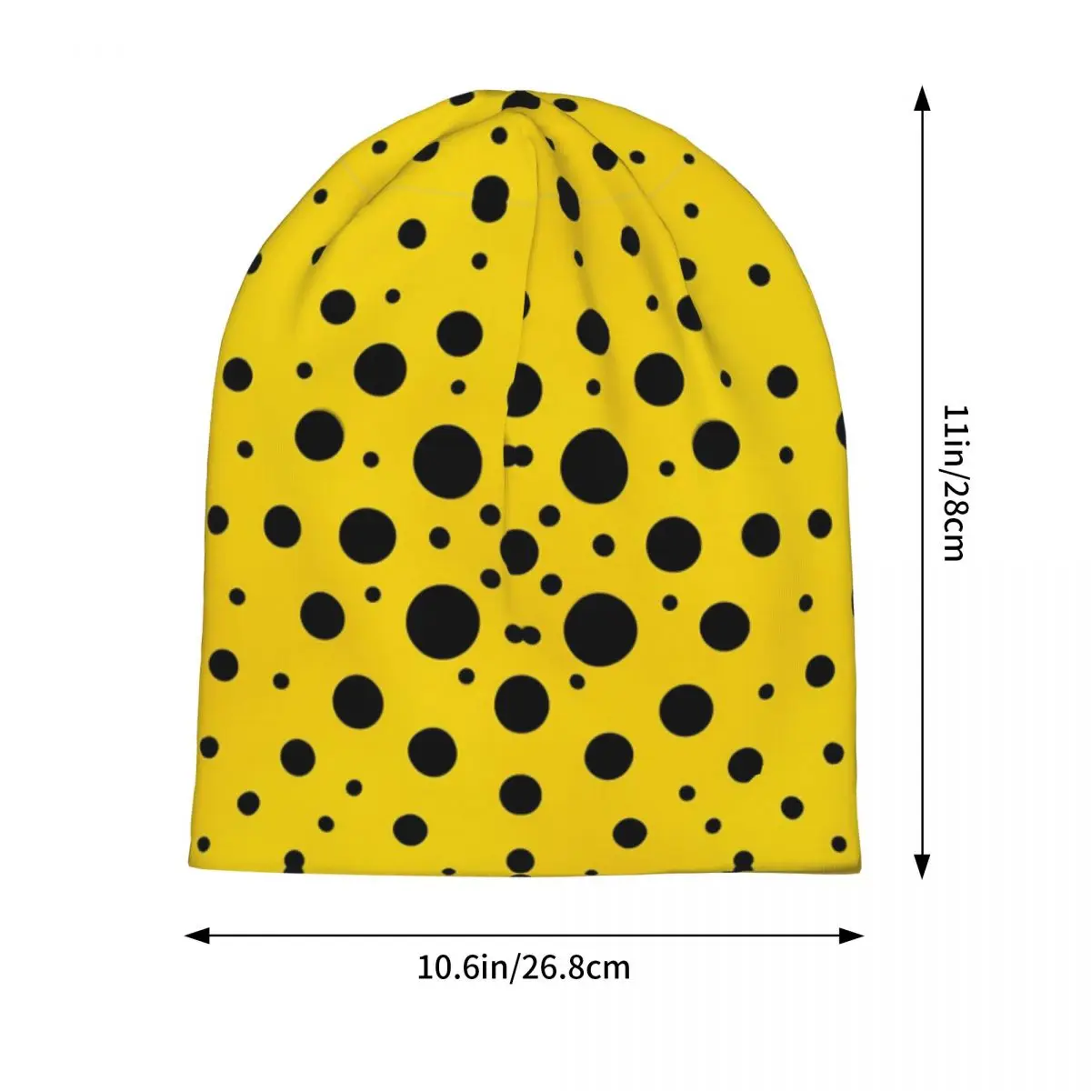 Шапки Yayoi Kusama в горошек стиле хип-хоп унисекс уличные шапочки Skullies весенняя