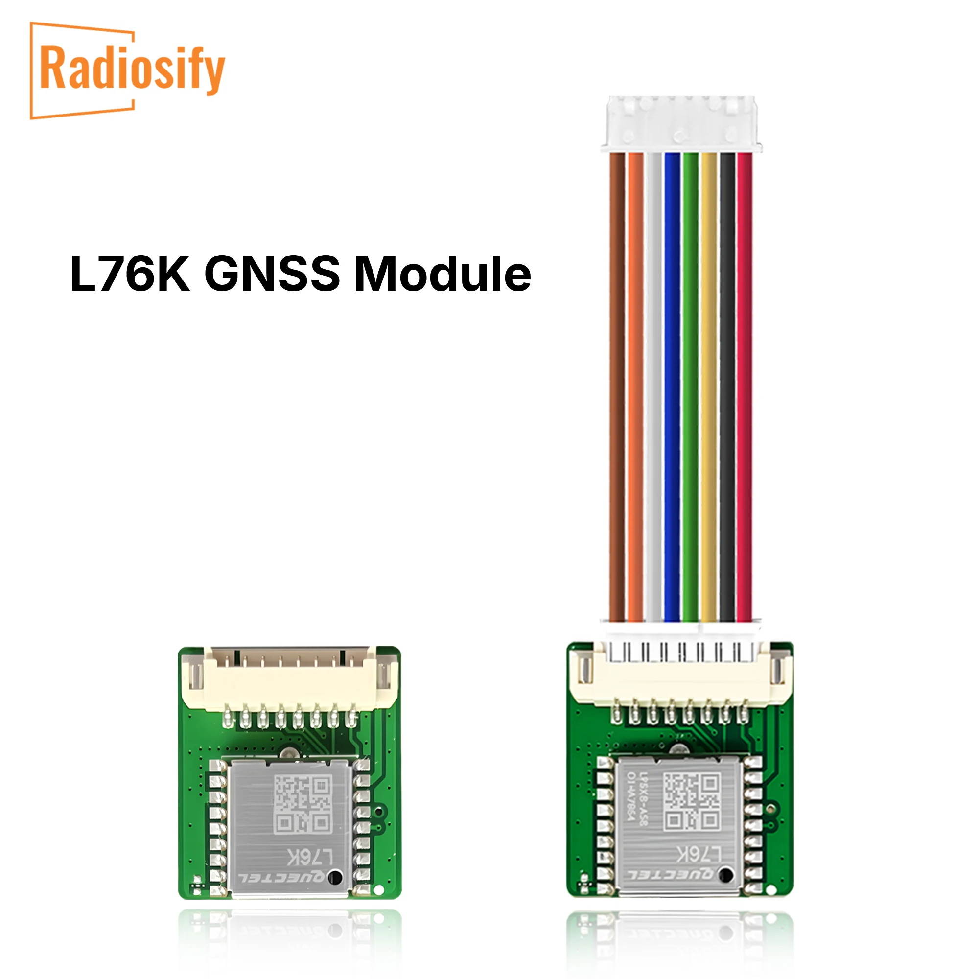Фото Модуль GNSS GPS Heltec L76K для беспроводного трекера LoRa 32 V3 V4 T114, узла Meshtastic, позиционирования, с низким энергопотреблением, кабельный №1