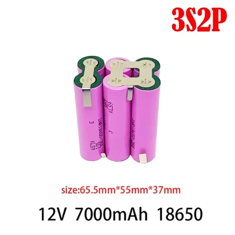 35E 18650 3500/7000/10500/14000 мАч 2S 3S 4S 6S/1P 2P 7,4 В 12,6 в 14,8 в 18 в 25,2 в для отвертки, аккумулятор для сварки