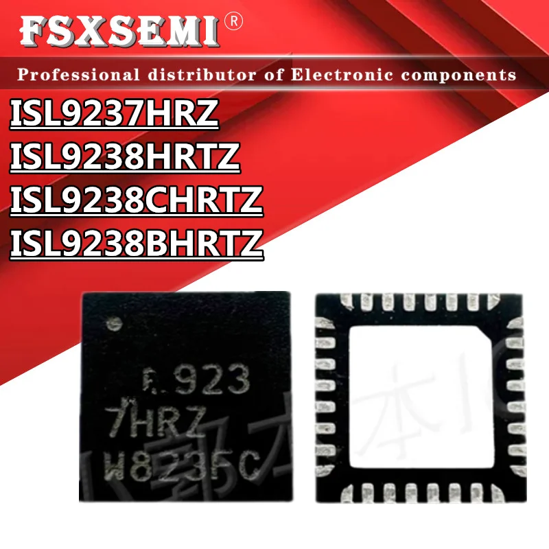 

5pcs ISL9237HRZ ISL9238HRTZ ISL9238CHRTZ ISL9238BHRTZ 9237HRZ 9238HR 9238CH 9238BH QFN Chips