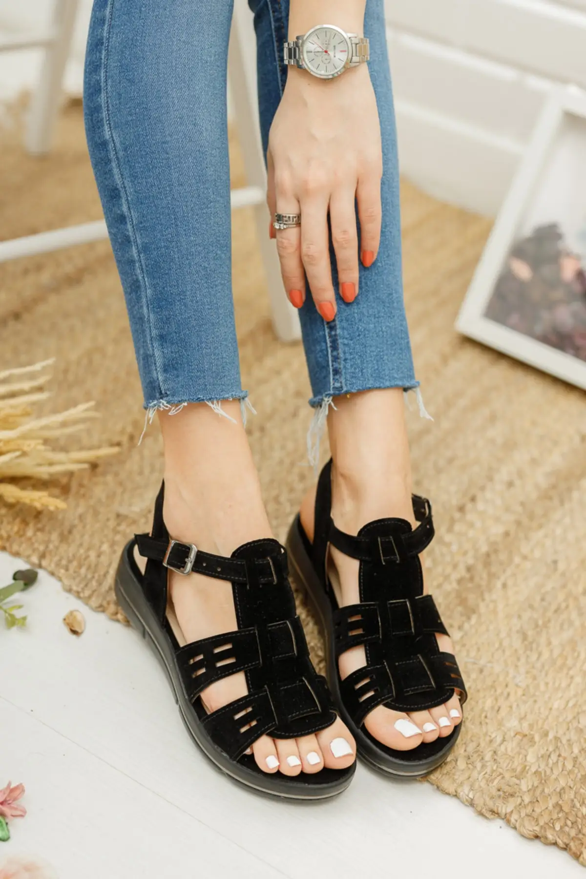 

Women's Fashion Sandals Mglil New Summer Comfort Breathable Casual Quality Ladies Fashion Light Sandals