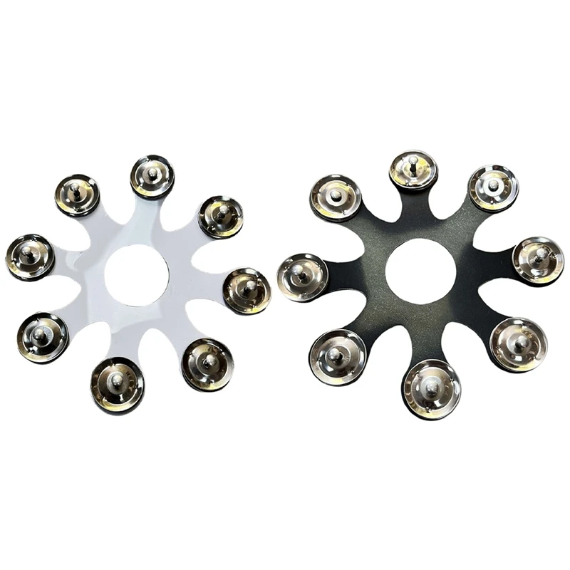 

Drum Cymbals Hi Hat Tambourine Drum Set Alloy Bells Percussion Instrument Accessories