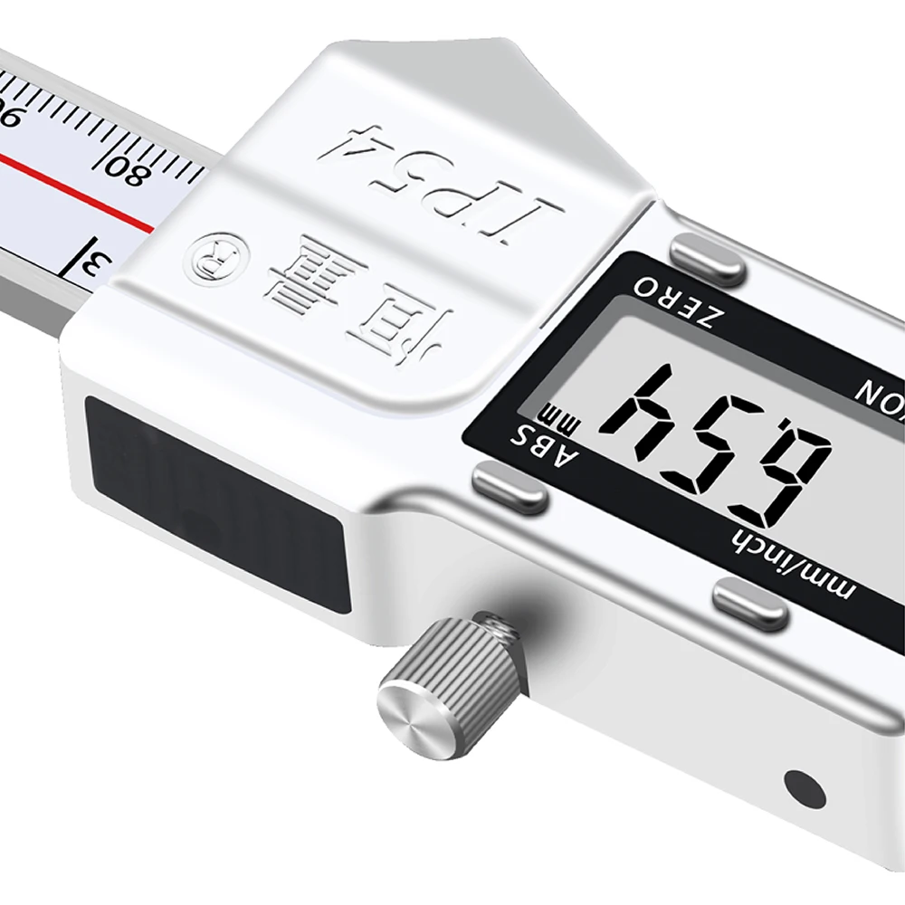 wa metryczna głowica śruby Imperial pomiar grubości elektroniczny cyfrowy wyświetlacz suwmiarka 0-150mm dokładność 0.03mm przyrząd pomiarowy