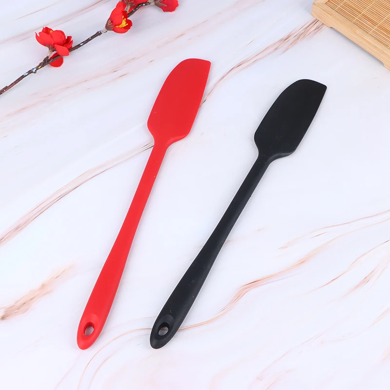 1Pc Long Handle Silicone Spatula Heat Resistant Flexible Non