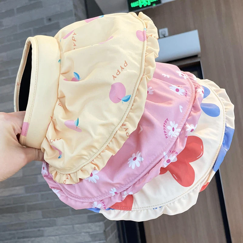 

Summer Baby Sunscreen Hat Empty Top Shell Hat Anti Ultraviolet Big Brim Sunshade