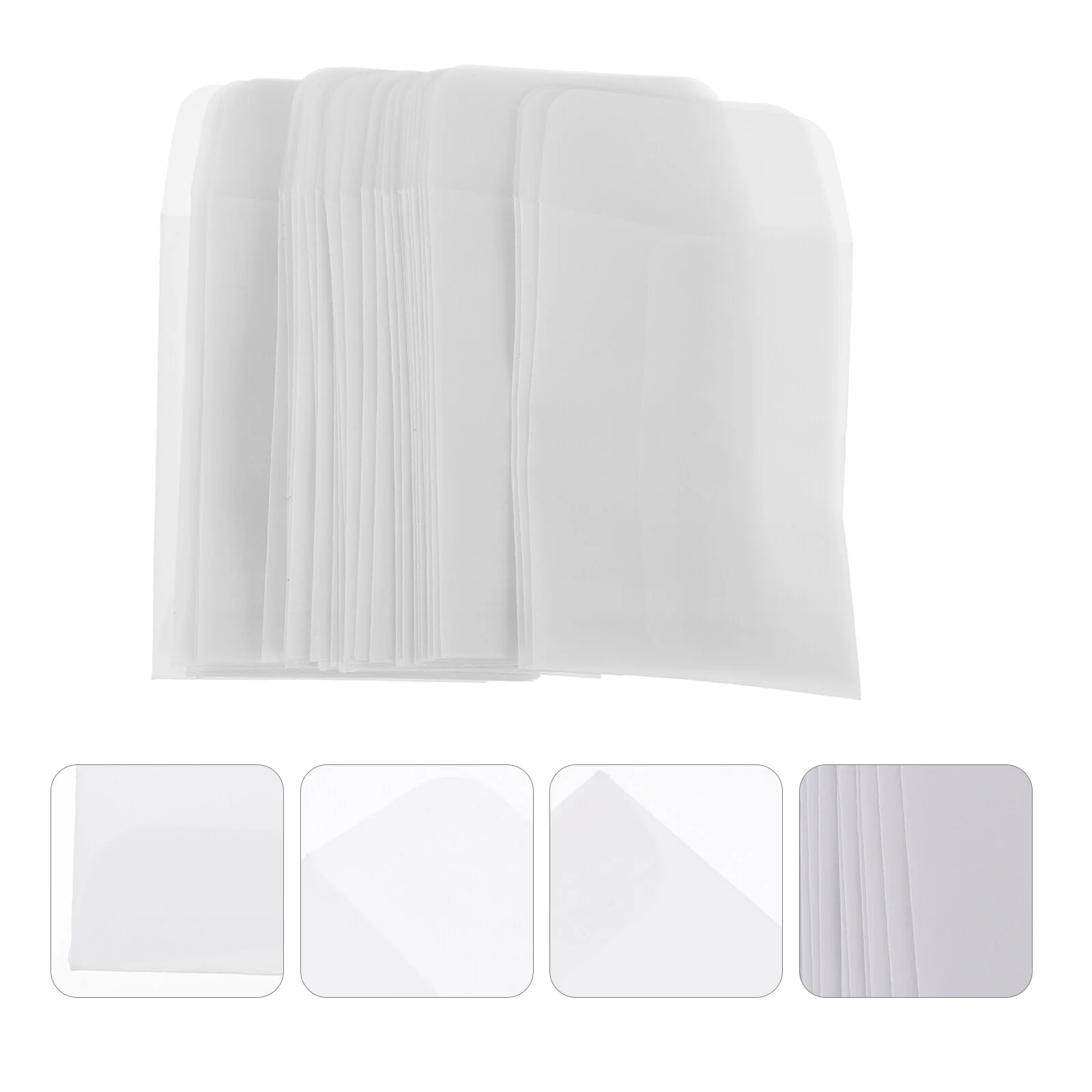 

50 шт., маленькие бумажные конверты