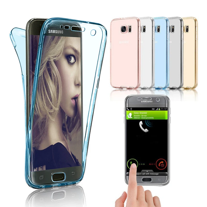 

360 Full Phone Case for Samsung Galaxy S20 Plus Ultra S10 A50 A40 S10e S8 S9 Plus A50 A6 A8 Plus A7 2018 Case Silicone Cover