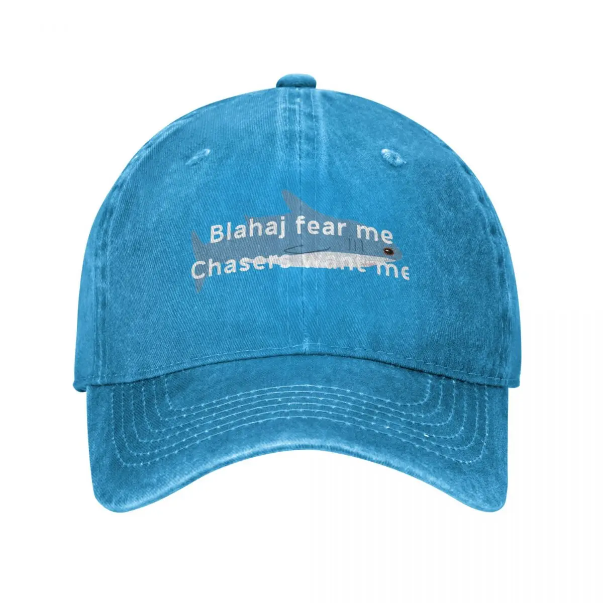 blahaj fear me chasers want Бейсбольная кепка Дропшиппинг чайная шляпа Аниме походная шапка