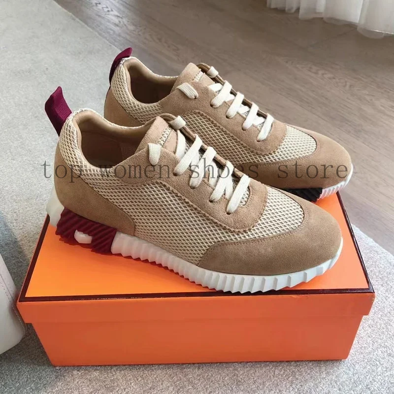 Осень 2024 новые цветные теннисные туфли на плоской подошве с дышащей сеткой