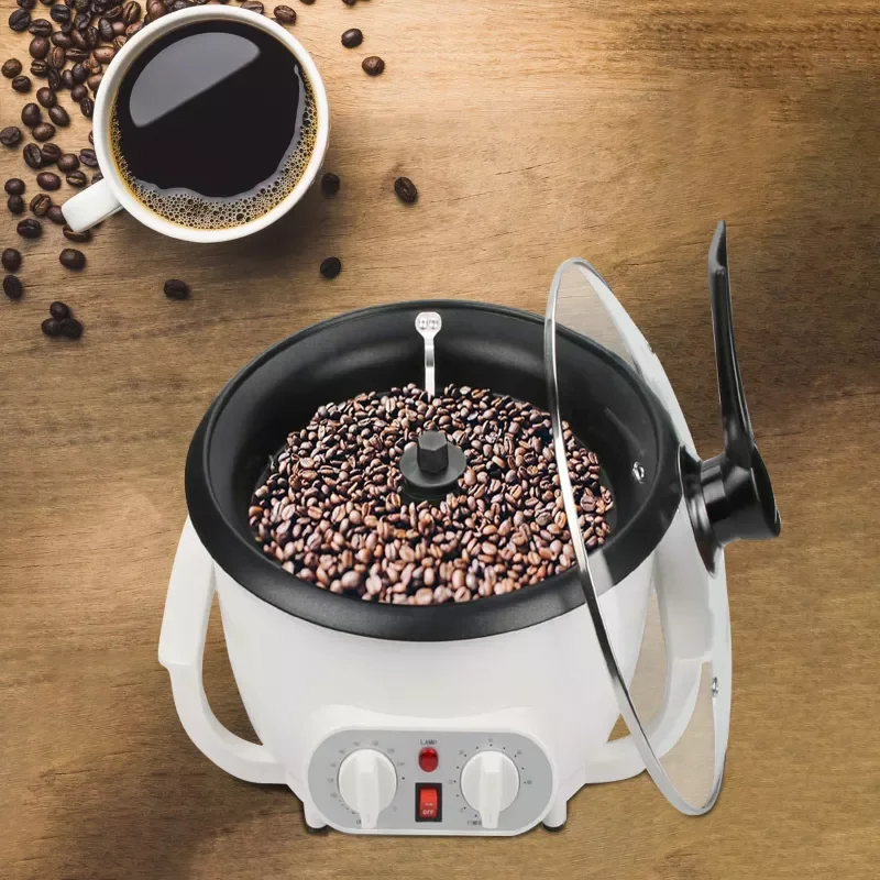 

Coffee Roaster Machine For Home Use 220V Electric Coffee Bean Roaster With Timer 1200W Roasting Machine Peanut Coffee Roaster