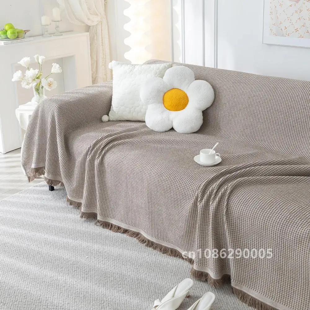 YanYangTian окрашенный в пряже чехол для дивана летний тонкий одеяла роскошное