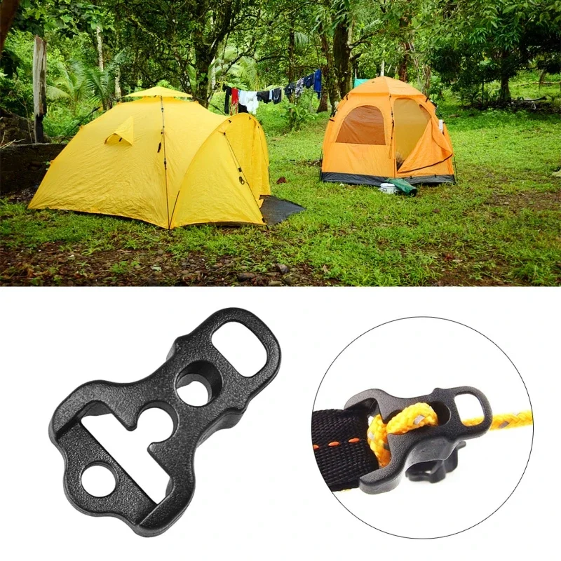 10/20 шт. тент для кемпинга палатка бегун стопор шнур натяжитель крючок палатки