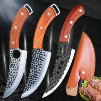 6inch forged stainless steel boning knife butcher knife kitchen chef knife meat cleaver slicing knife outdoor hunting knife