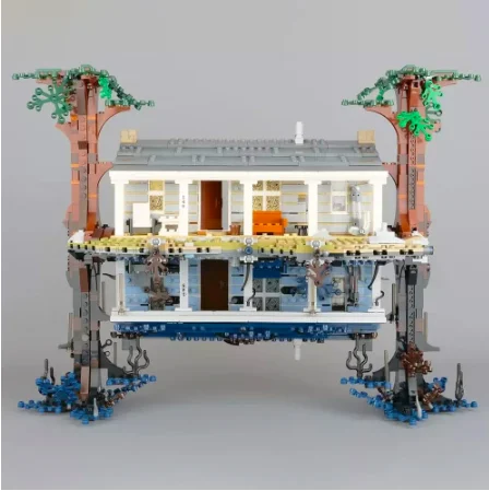 

2287 шт., Модульные строительные блоки Moc «очень странные дела»