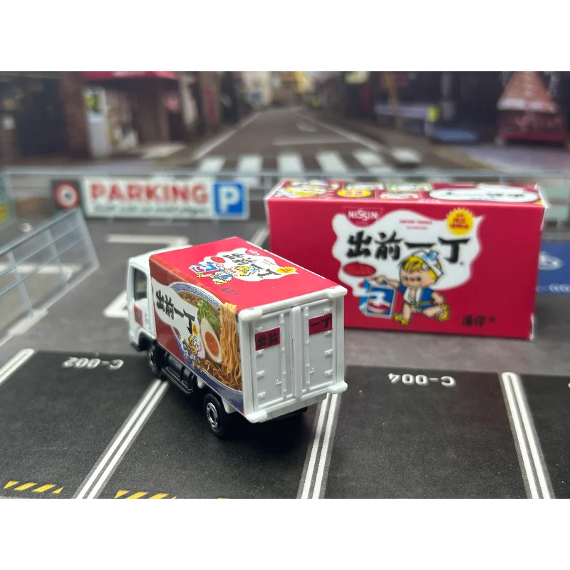 В наличии Оригинальная коллекционная модель грузовика TOMY Tomica Demae Iccho Isuzu ELF 164 из литого металла, игрушка-подарок (art.: 3920dc06d10d2) - 3920dc06d10d2