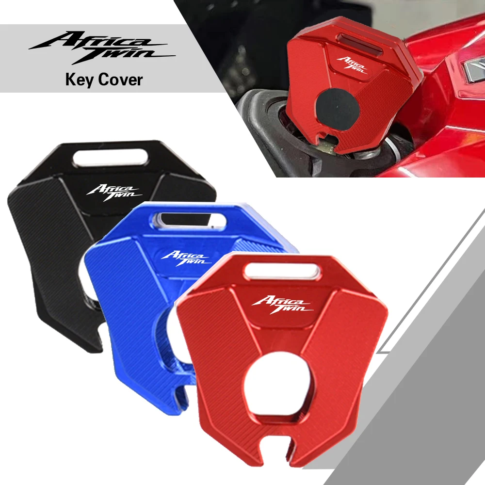 For Honda Africa Twin CRF1100/1100L CRF1000/1000L XRV 750 All Year Motorcycle Key Shell Case Protector Decoration Keychain Cover