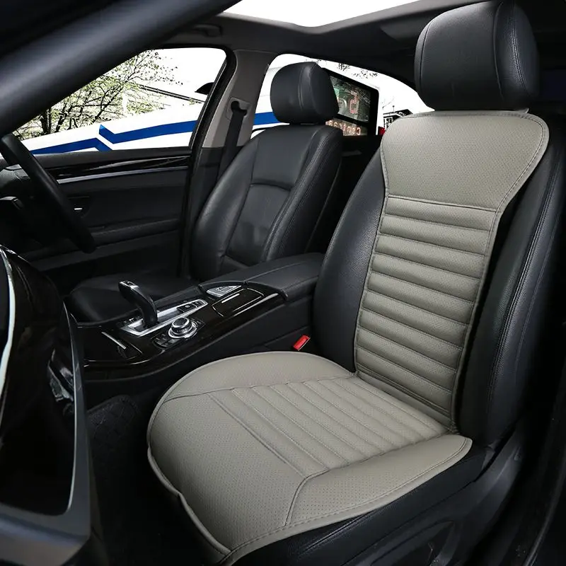 

Car Seat Waist Cushion Bamboo Charcoal Car Single Seat Leather Belt Back Front Car Seat Cushion Covers