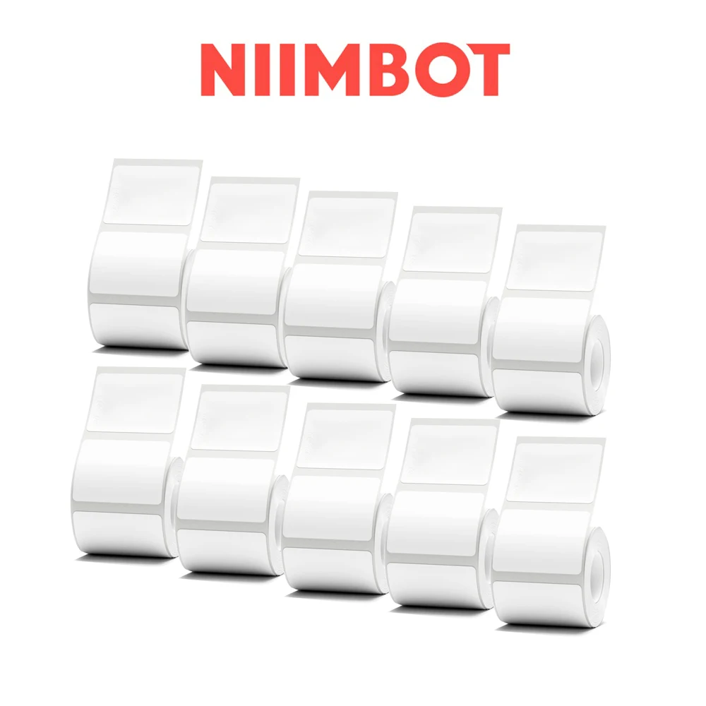 10 рулонов этикеток NIIMBOT для