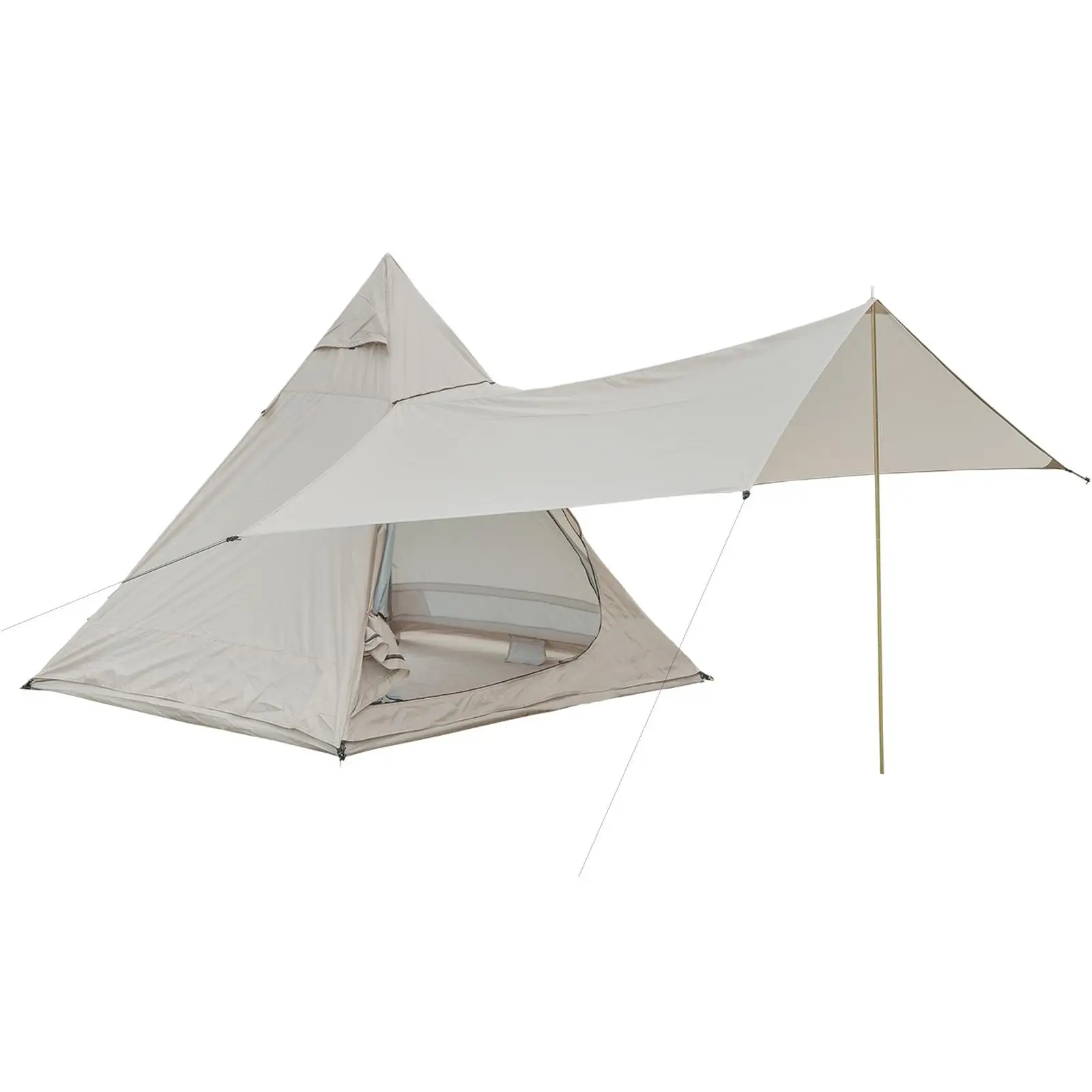 

Camping Tent & Canopy Shelter Beach Tent with Ground Nails for Traveling