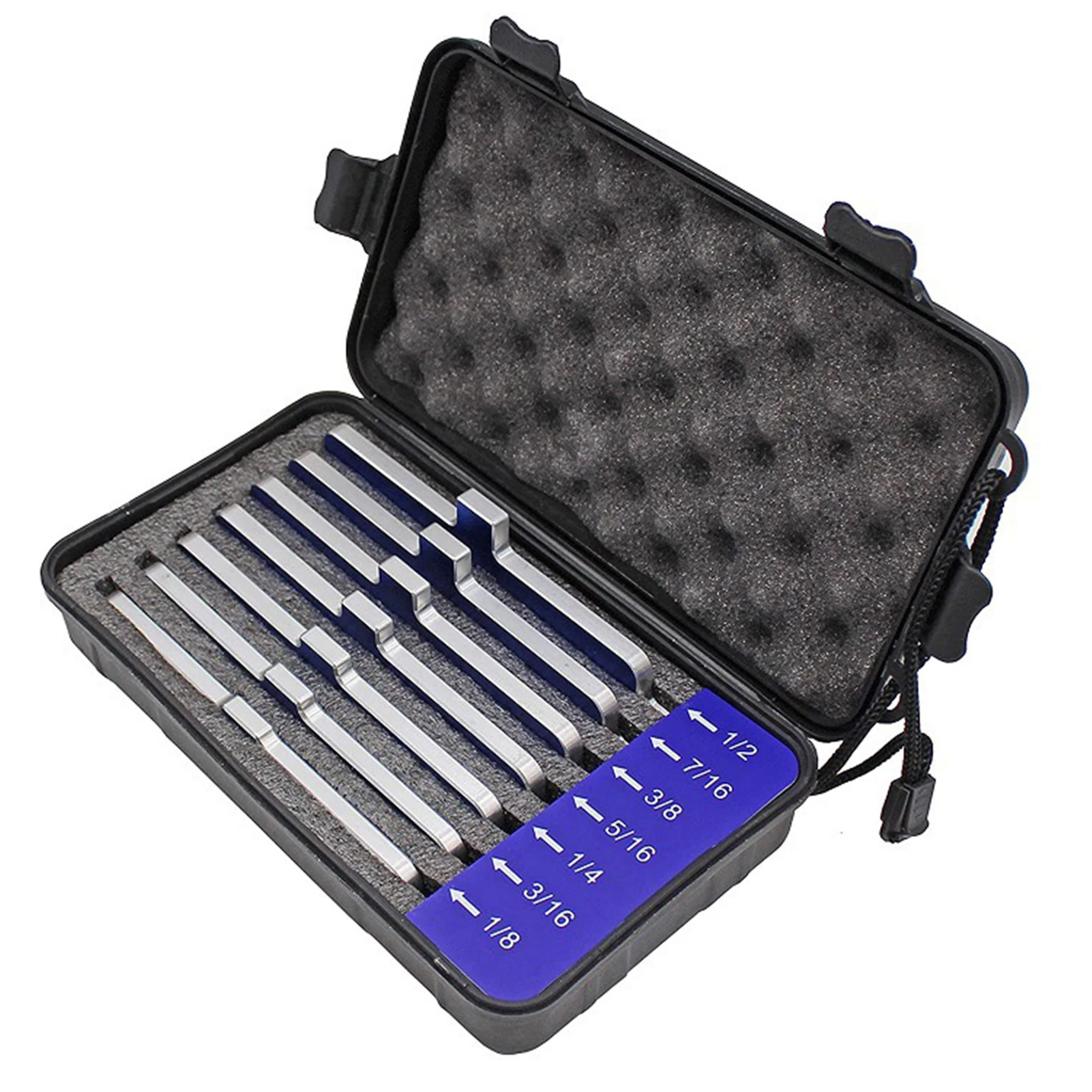 

Настраиваемые штанги, точные блоки для высоты, прочные 7 штук, Настраиваемые штанги, полезные инструменты для деревообработки, измерительны...