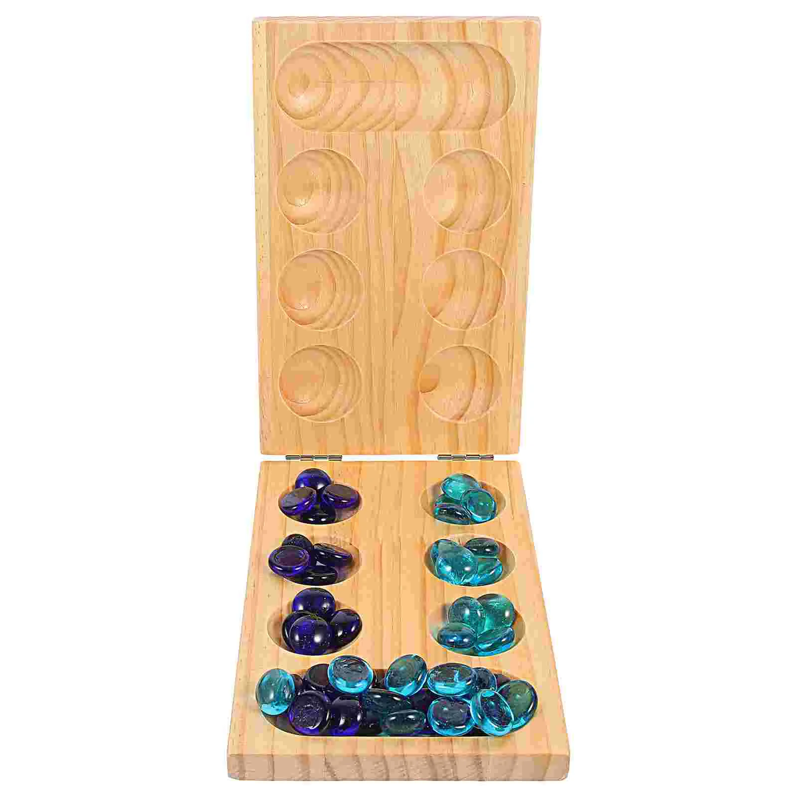 

Manкала Детские шахматы тренировочная логика детская игрушка деревянная игровая вещь складная доска деревянная