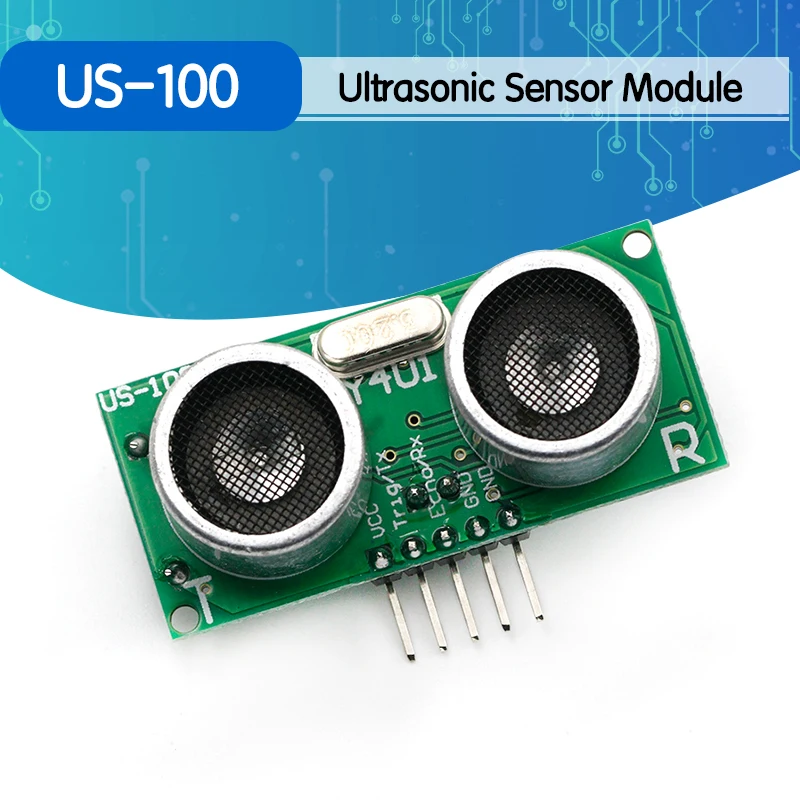 

Модуль ультразвукового датчика US-100, постоянный ток 2,4 в-5 в с диапазоном температурной компенсации 450 см для Arduino