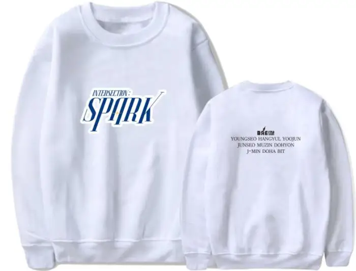 

Модные толстовки с капюшоном Kpop bae173 с изображением дебютного альбома пересечения фамилией имени человека флисовые толстовки унисекс пулов...